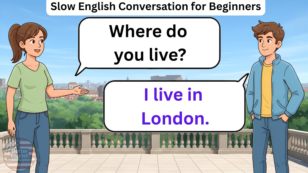 Daily English Speaking Practice | Slow English Conversation for Beginners