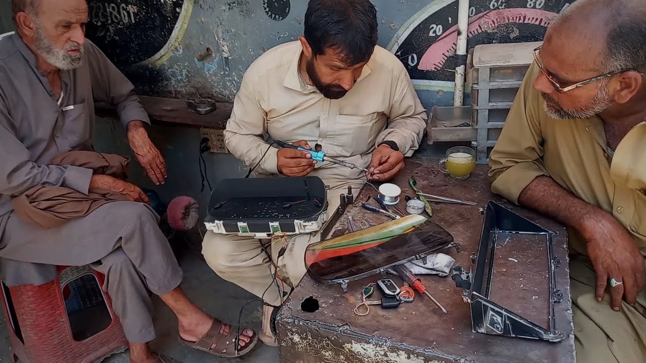 How to repair Car speed meter hard working mechanic