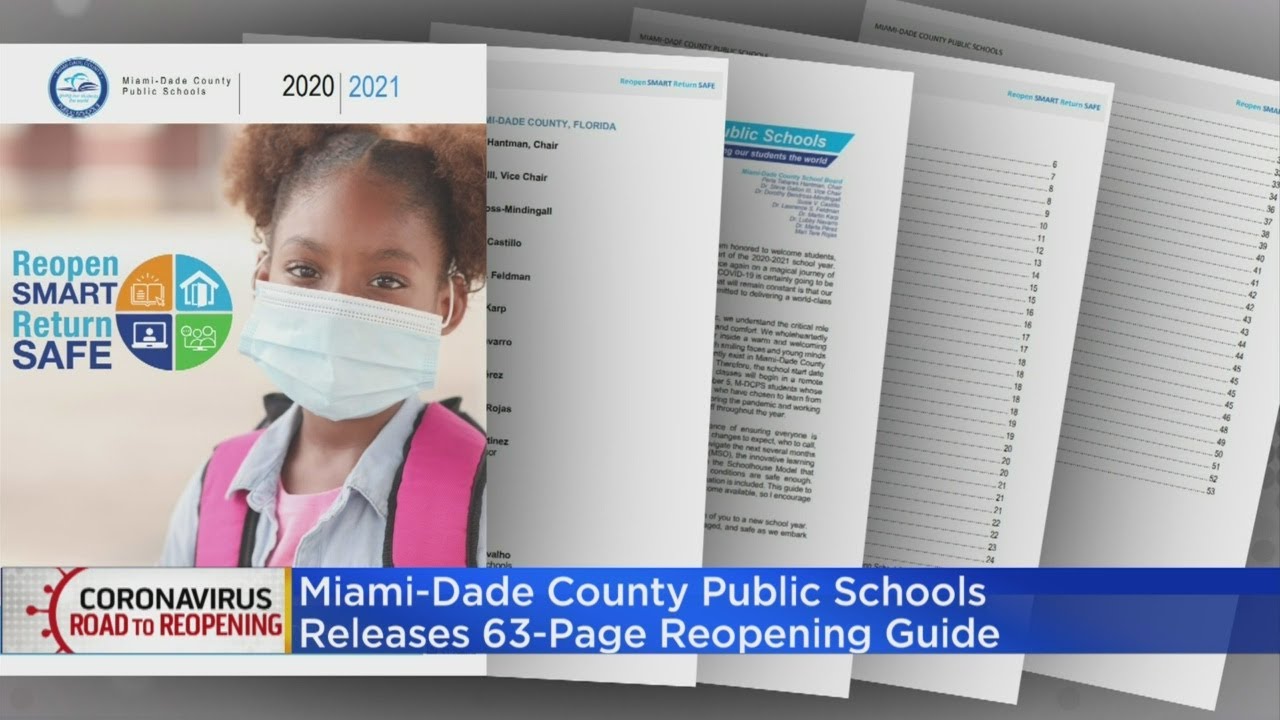 Miami-Dade Public Schools Has Reopening Guide For Parents