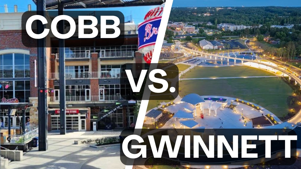 What is the best county in the North Atlanta metro area? Cobb vs. Gwinnett counties in Georgia