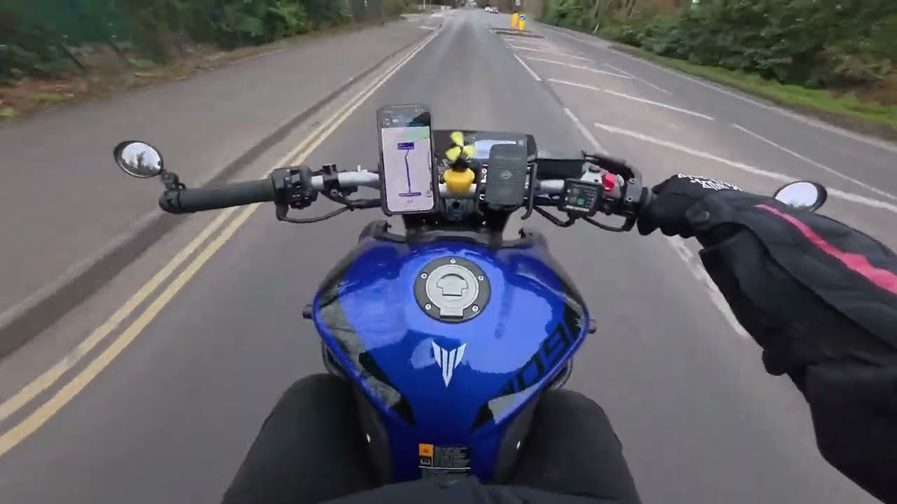 Morning Ride | Yamaha MT09 FZ09 Akrapovic Pure Sound & Quickshifter | DJI Action 5 Pro