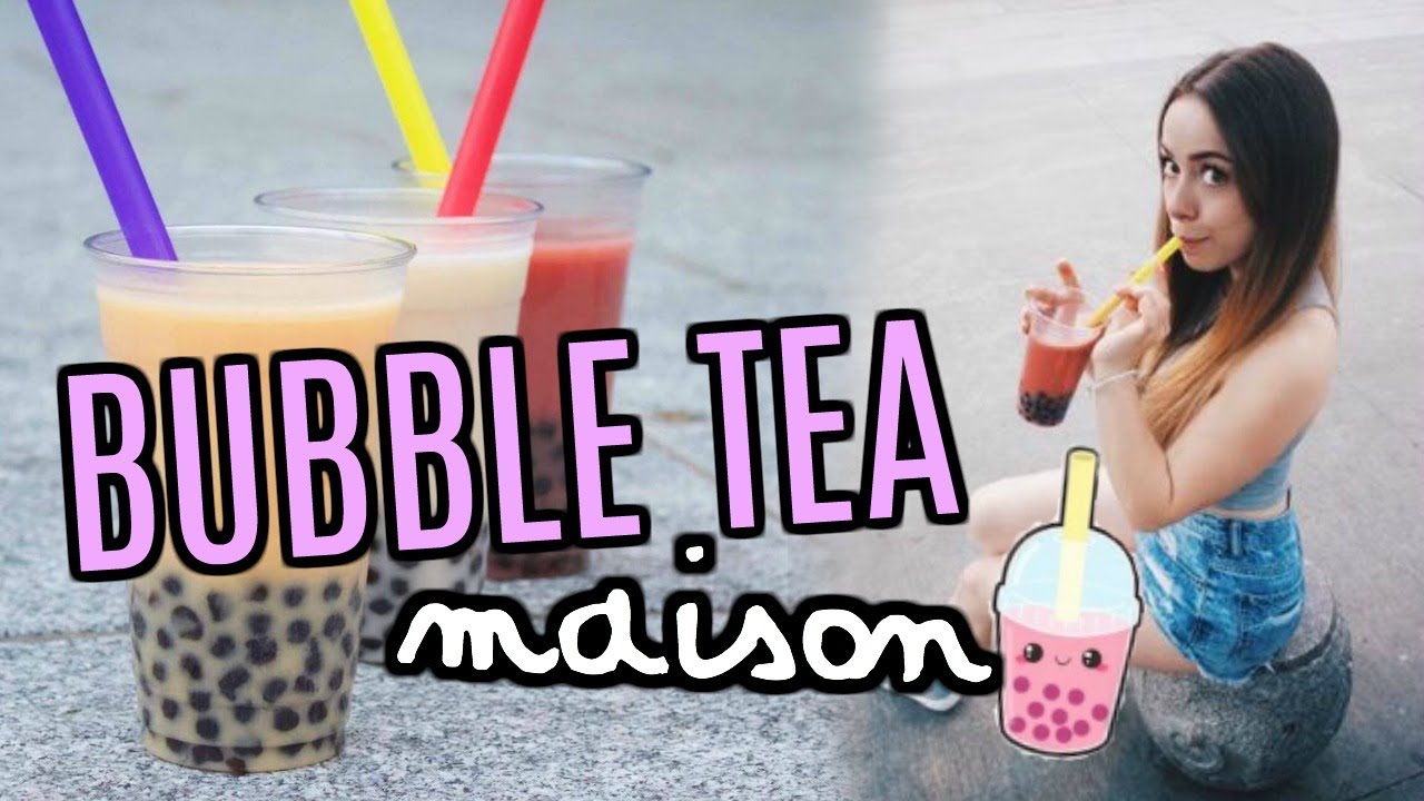 COMMENT FAIRE DU BUBBLE TEA  // Facile & rapide