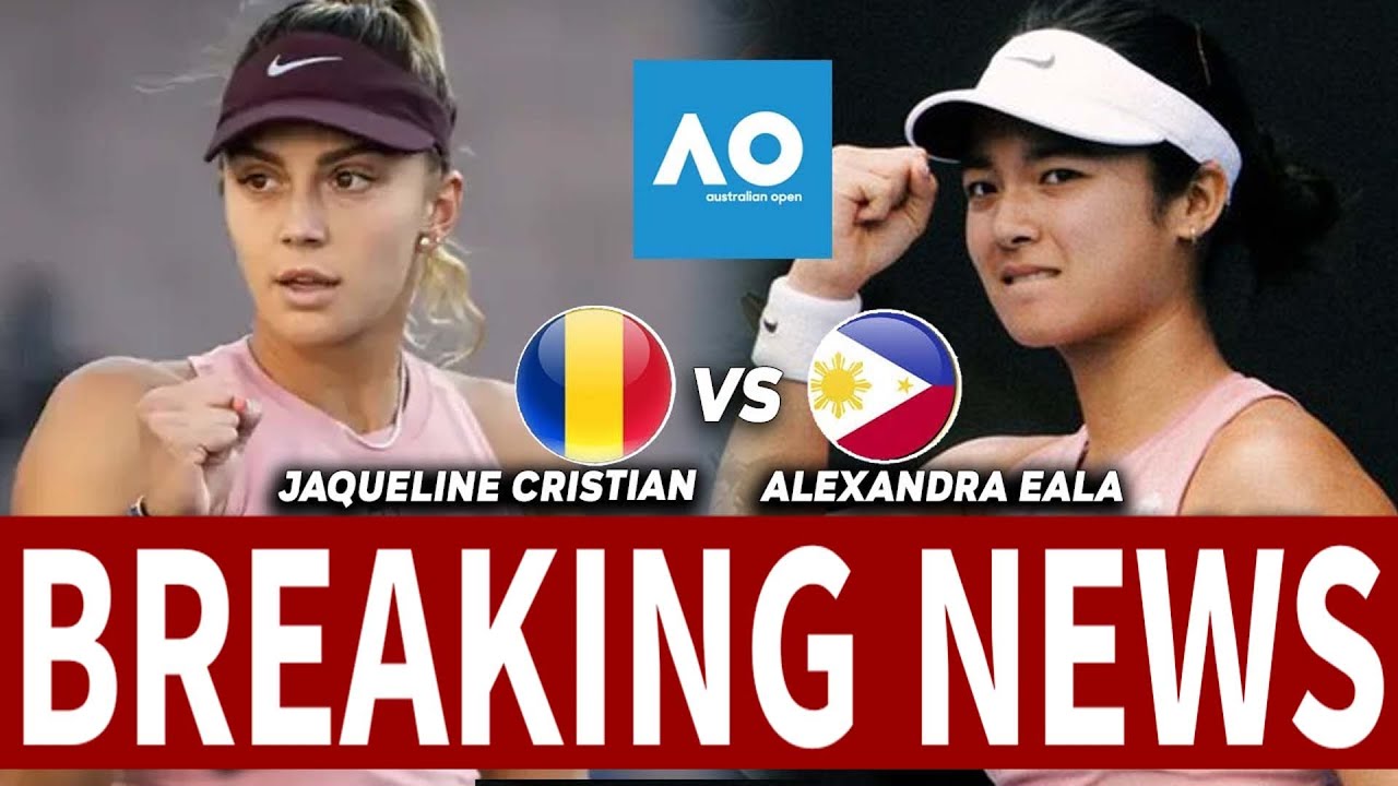 UNBELIEVABLE Upset: Alexandra Eala vs. World #37 Jaqueline 'Dracula' Christian - Watch AO Round 2!