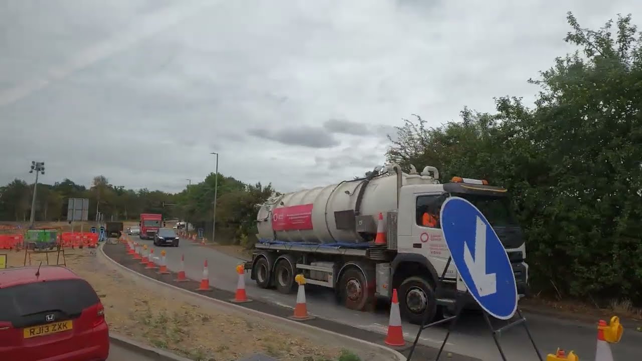 White Bus Route 446 - Woking To Staines Via Chertsey - August 2025 | kittikoko