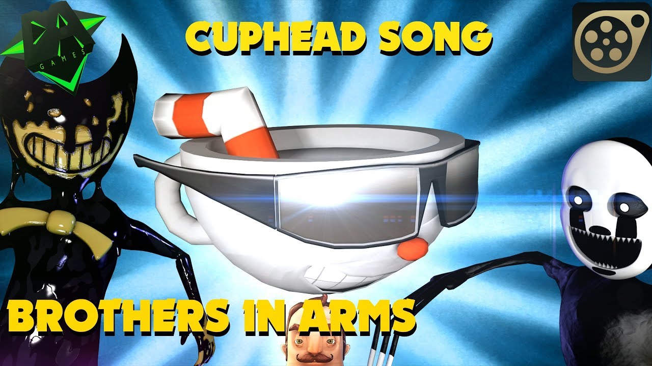 [SFM] Cuphead Song - Brothers In Arms (DAGames) - Версия с оригинальной музыкой