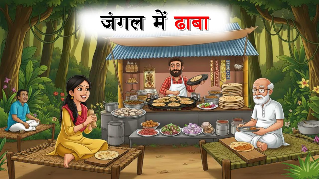 जंगल में ढाबा | Jungle Me Dhaba | HINDI KAHANI | MORAL STORIES | Hindi Stories