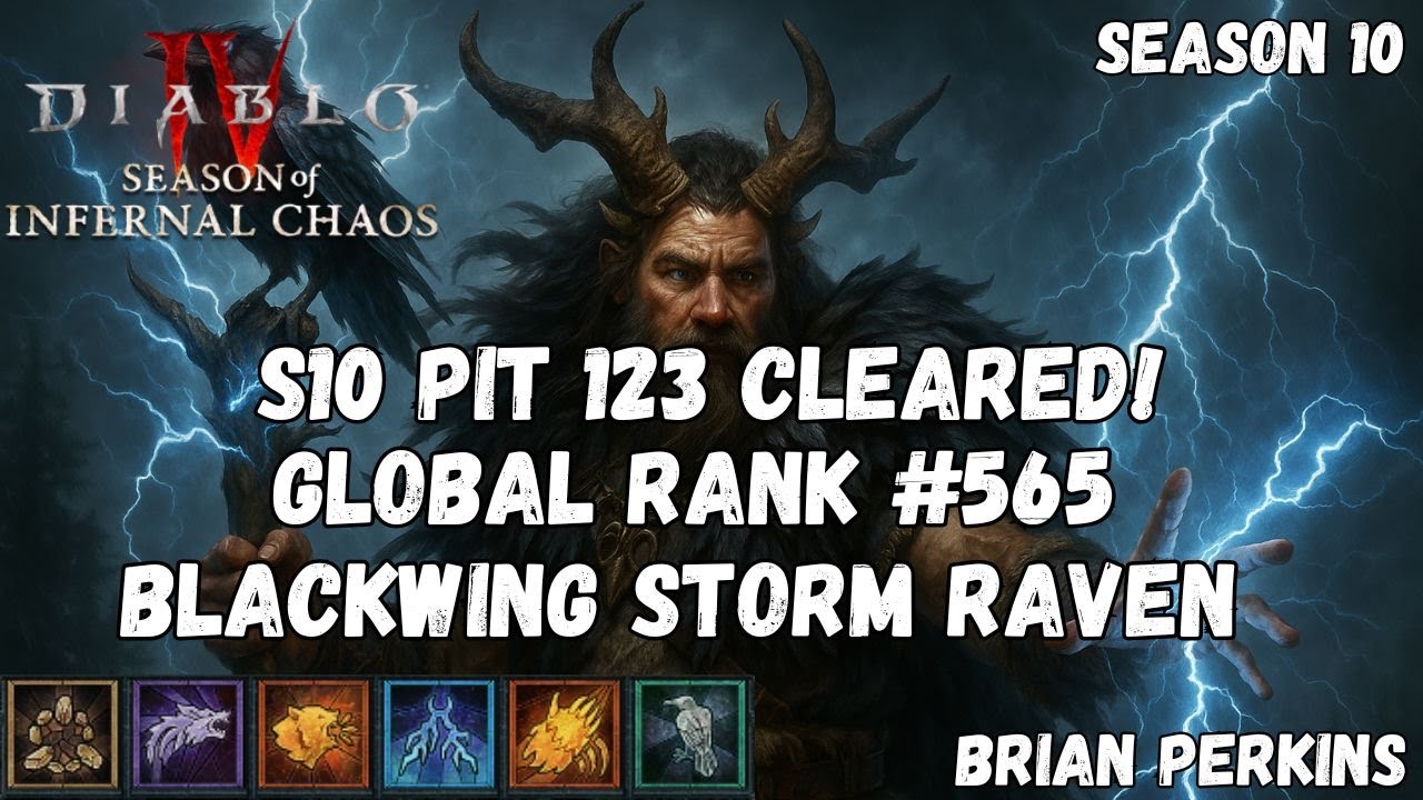 Diablo IV - Season 10 - Blackwing Storm Raven - Build Guide