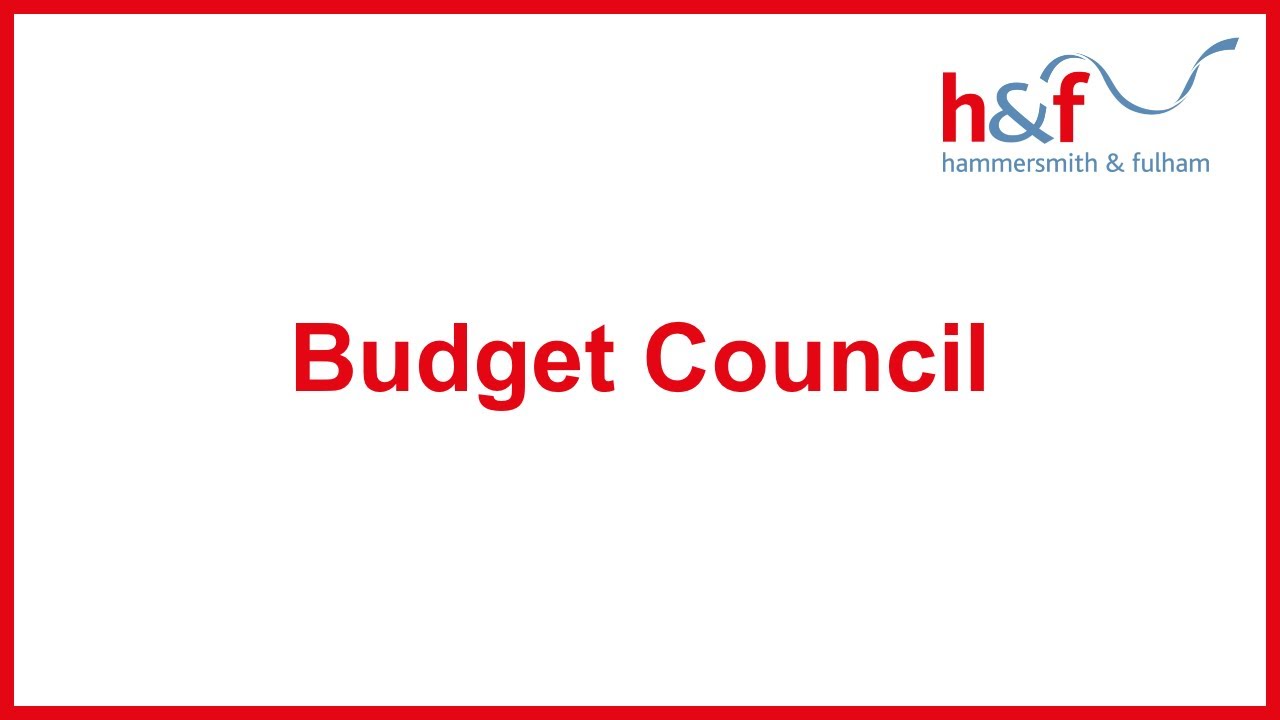 H&F Budget Council | 25 February 2026