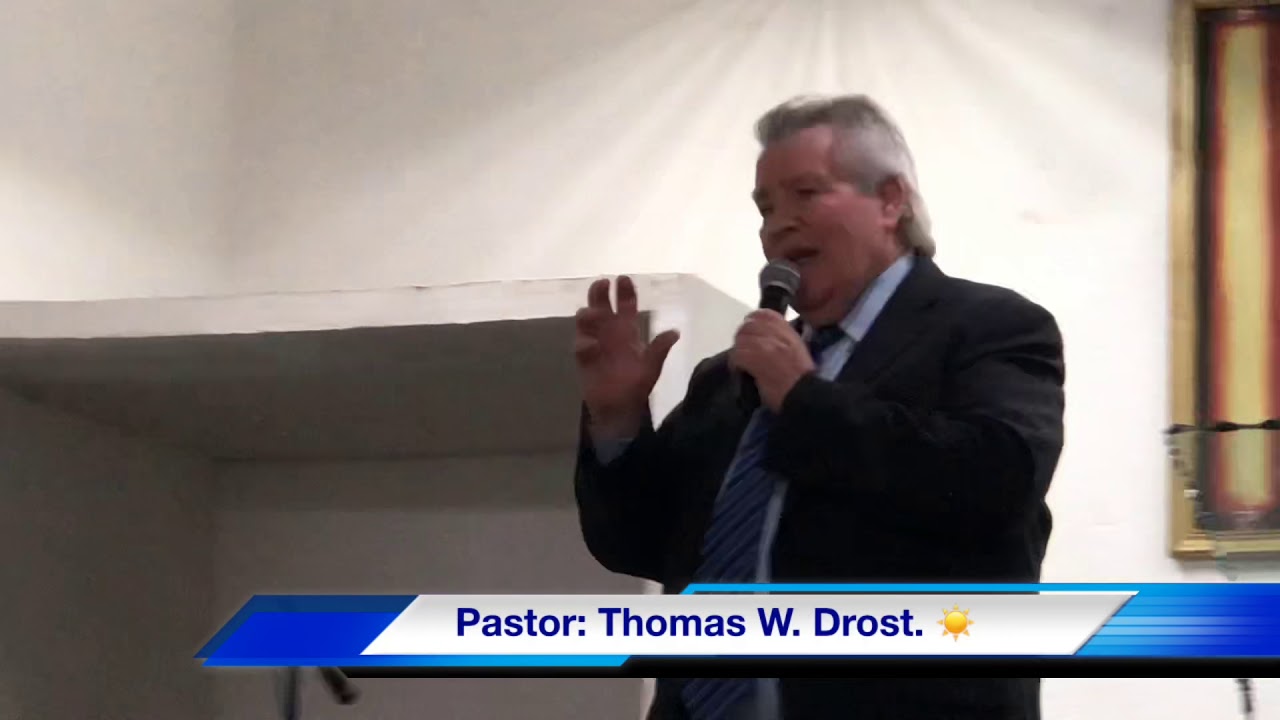 T&iacute;tulo: &ldquo;Los Dos Bautismos&rdquo;. Pastor: Thomas W. Drost.