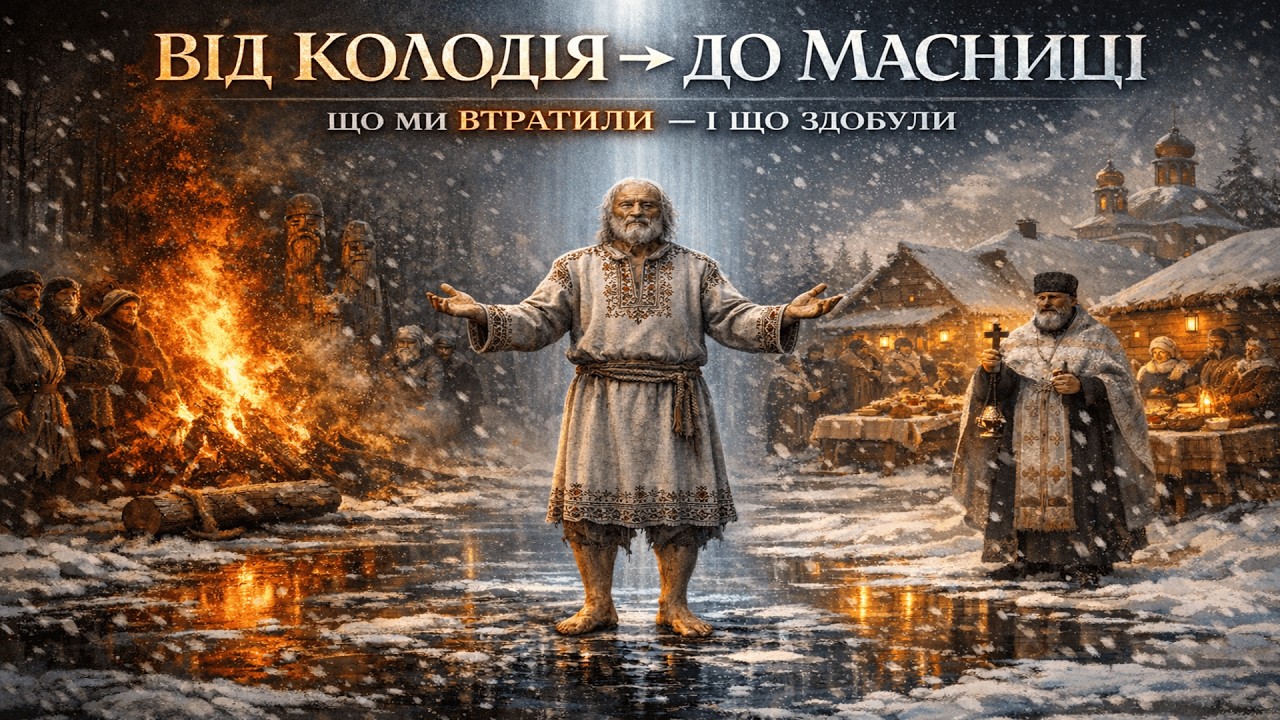 МАСНИЦЯ (КОЛОДІЙ) в Україні 🟠: свято, яке переписали — що ми втратили насправді? | Лекція для сну 🛌
