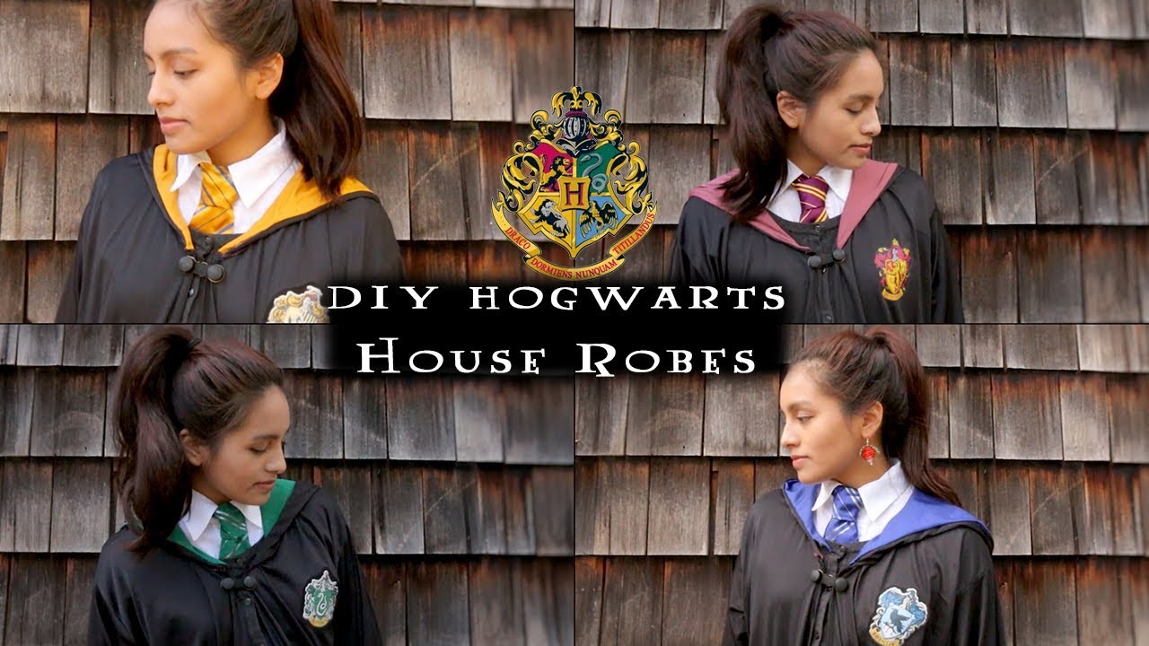 DIY Hogwarts Robes (Transform One Robe Into Four Houses)