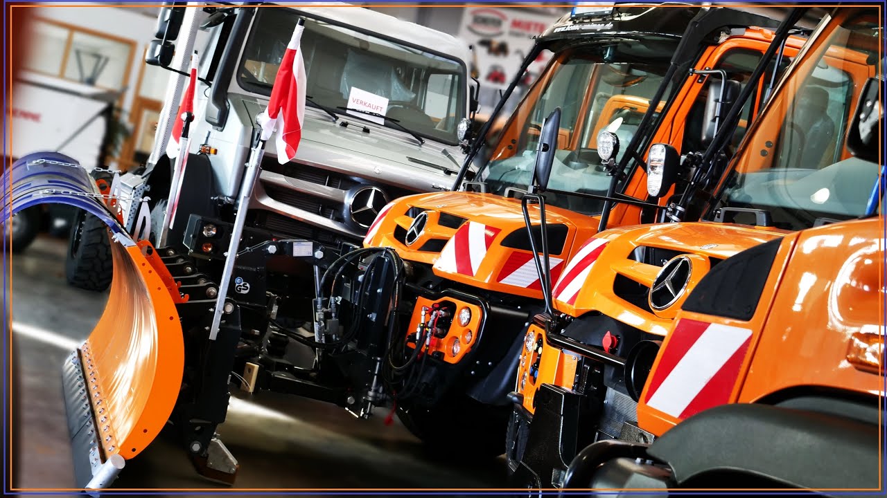 Wozu Unimog im Winterdienst!? U435 Vorstellung