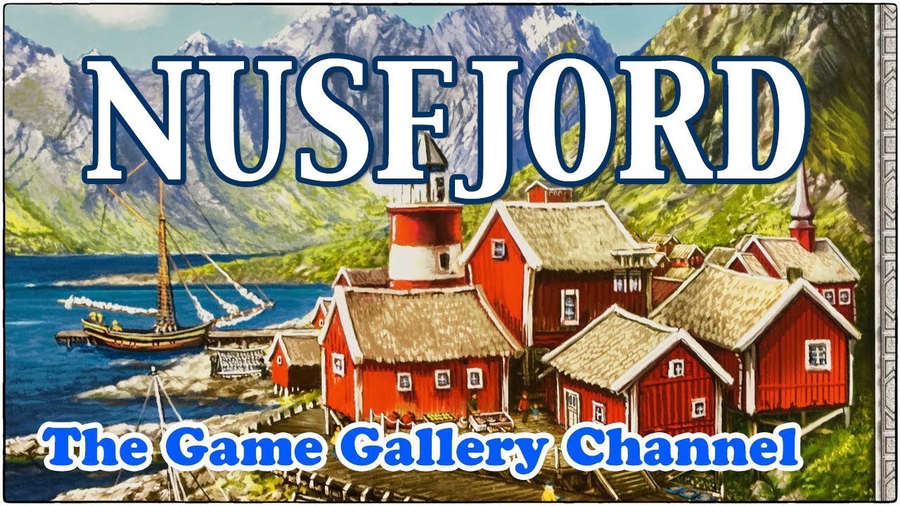 【ボードゲーム レビュー】「ヌースフィヨルド(Nusfjord)」- ウヴェ氏の久々中量級ワーカープレイスメント