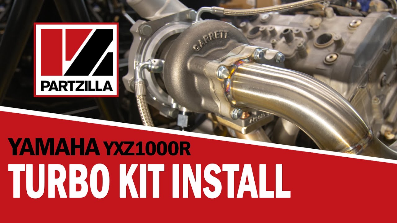 Установка турбокомпрессора Yamaha YXZ1000R | Ремонт двигателя YXZ1000R | Partzilla.com