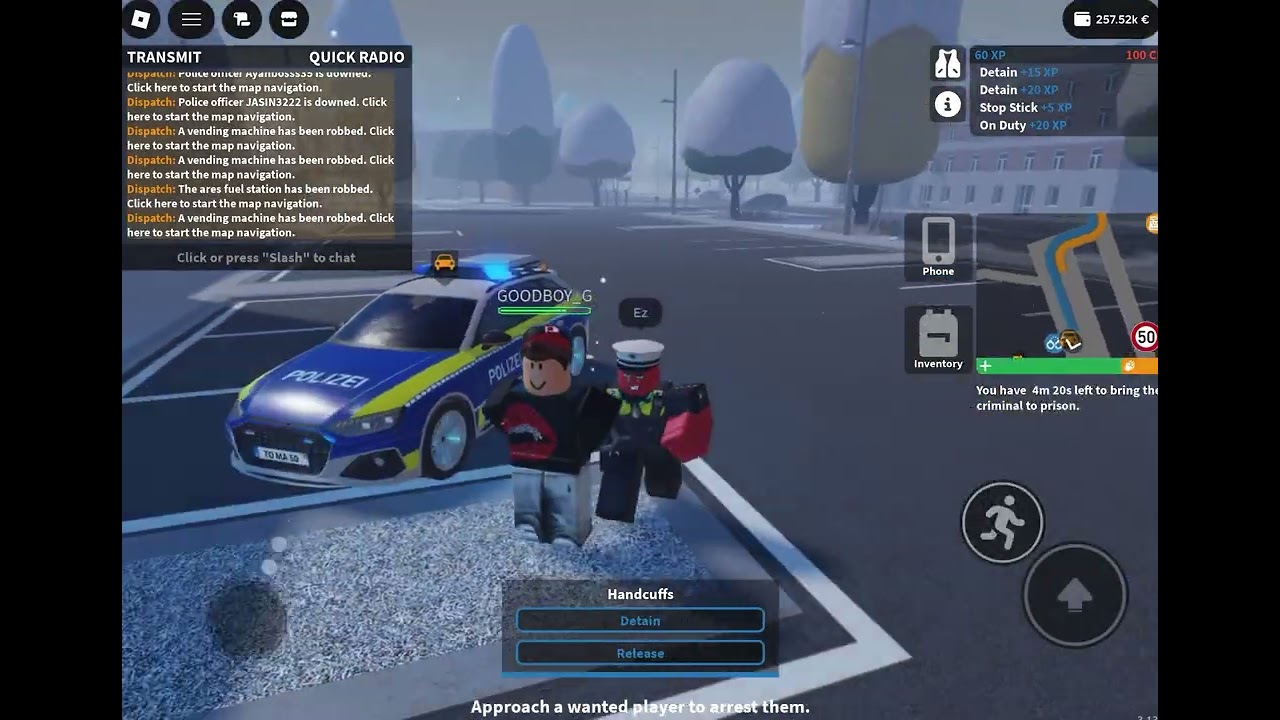 Emergency Hamburg 38400xp Police gameplay.
