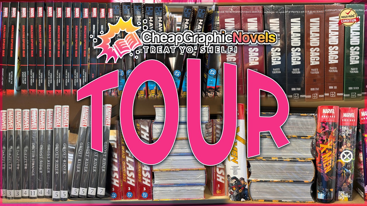 A Tour of Cheap Graphic Novels! Marvel Omnibus | DC Omnibus |  Epics | DC Finest | Absolute | Manga