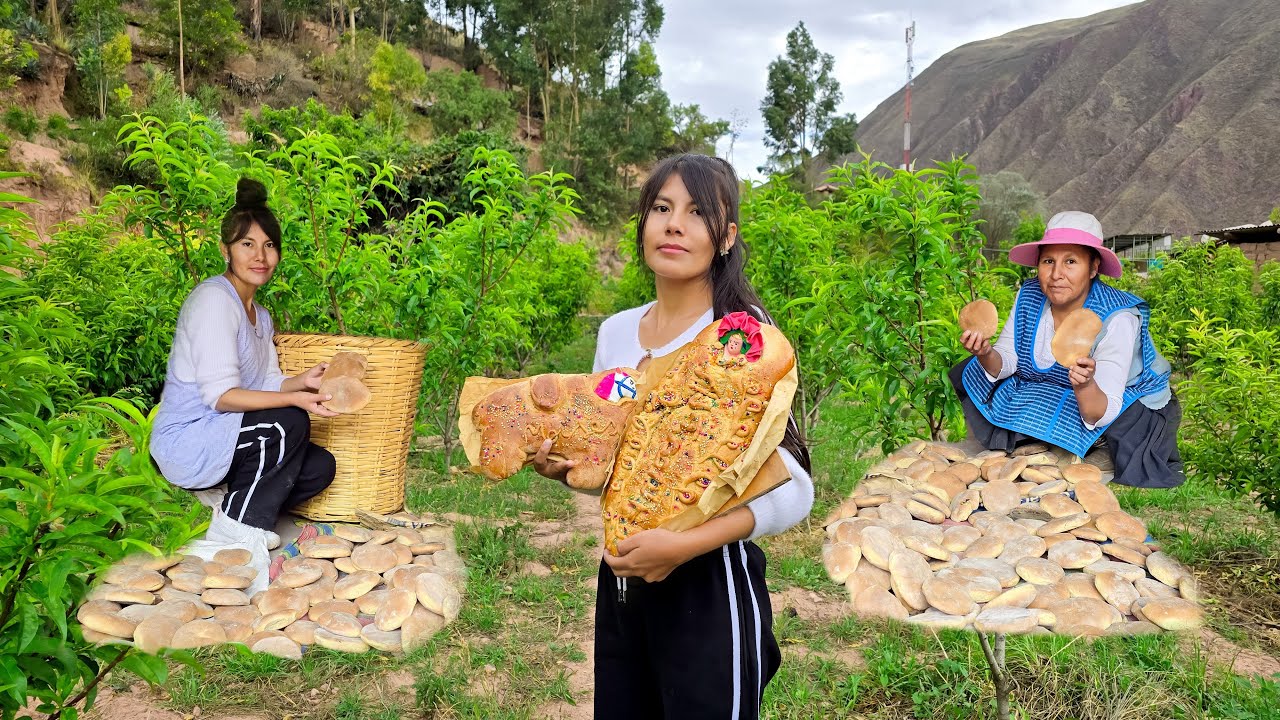 Preparamos Tradicional PAN de Trigo y las TANTAWAS - Cusco║Zabeth