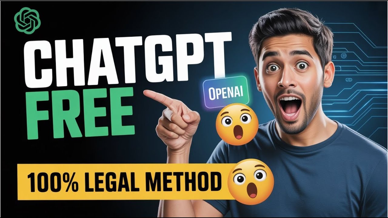 ChatGPT-5 Pro FREE Access (2025–2026)  Official & Legal Method | best free ai tools | ai