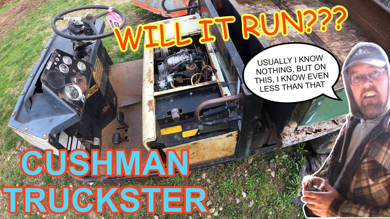 WILL IT RUN??? Cushman Truckster auction find