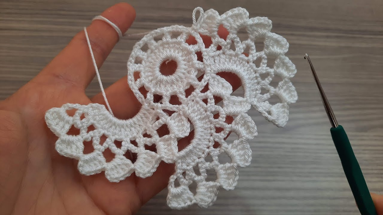 EXTRAORDINARY Beautiful Flower Crochet lace Model Knitting Online Tutorial for beginners Tığ işi