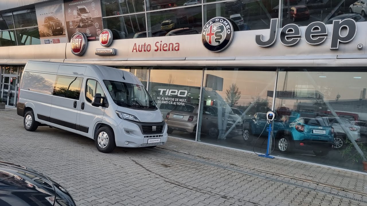 Fiat e-Ducato 122CP BEV 79kWh Maxi Van L4H2 13mc - Culoare 676 Gri Expedition - AutoSiena Oradea