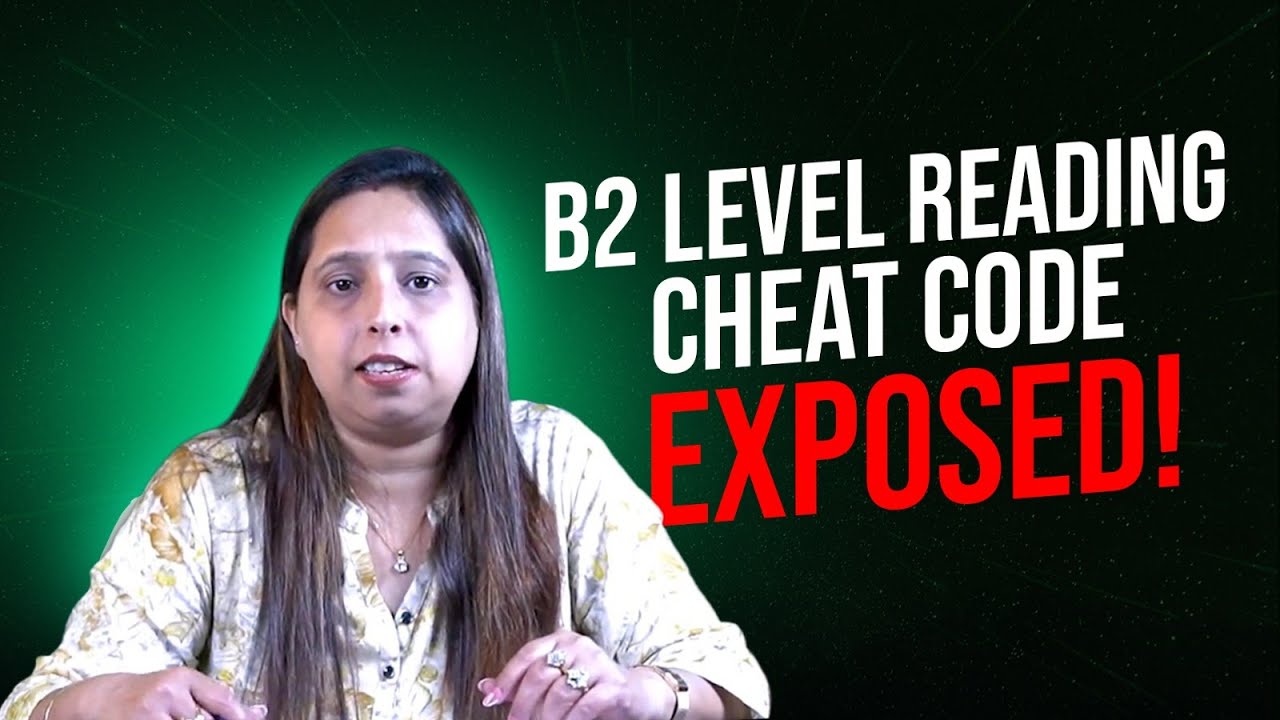 B2 Level Reading Cheat Code Exposed! | Goethe B2 Reading Just Got Easier-Find Out How!