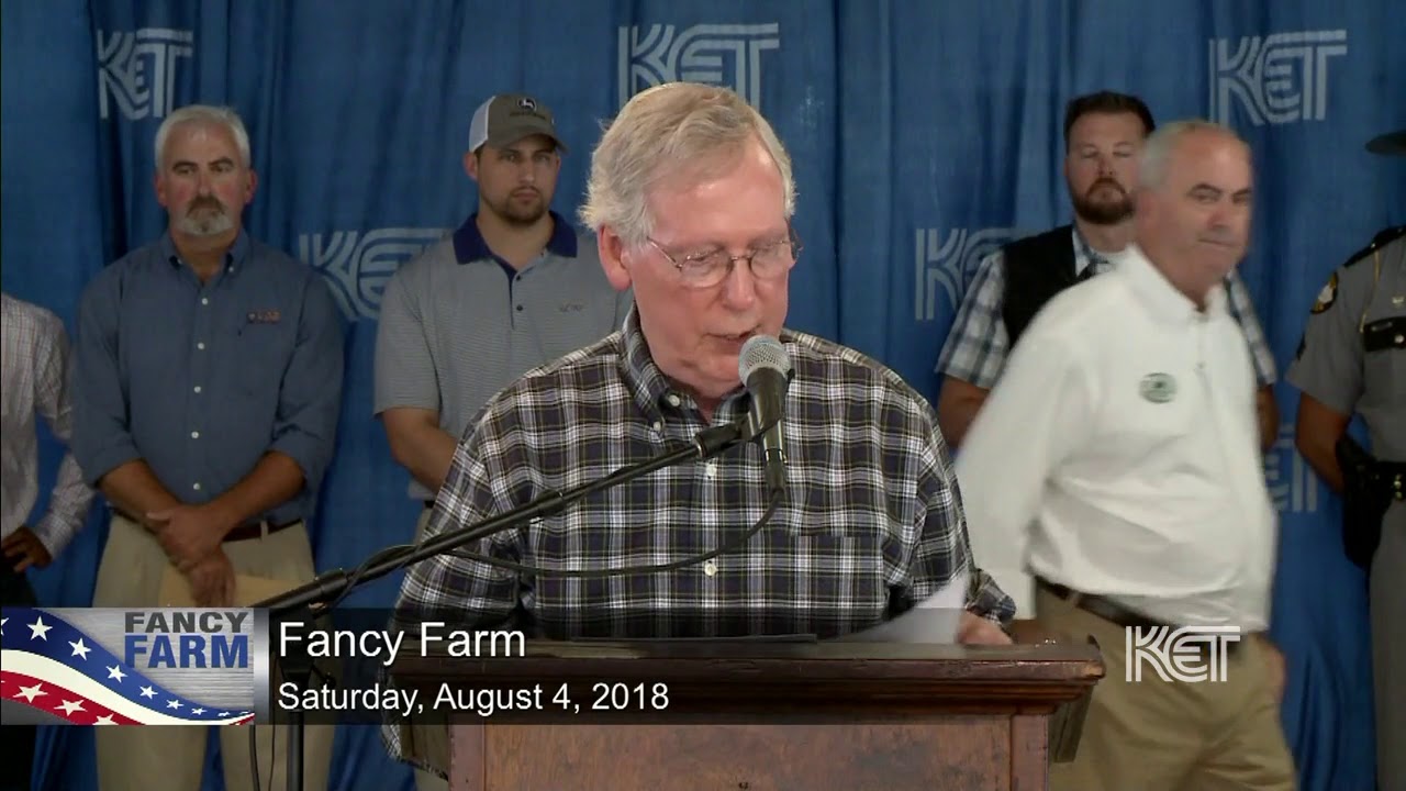 U.S. Sen. Mitch McConnell | Fancy Farm 2018 | KET
