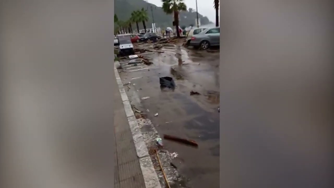 MALTEMPO: DRAMMATICA ALLUVIONE A SCILLA