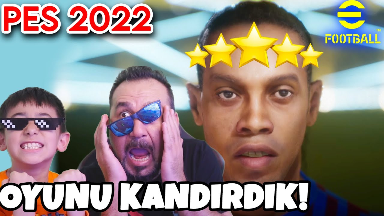 OYUNU KANDIRDIK! BU TAKTİKLE EGEMEN KAAN RONALDINHO ÇIKARTTI! | PES 2022 (eFootball)⚽ TOP AÇILIMI!😍