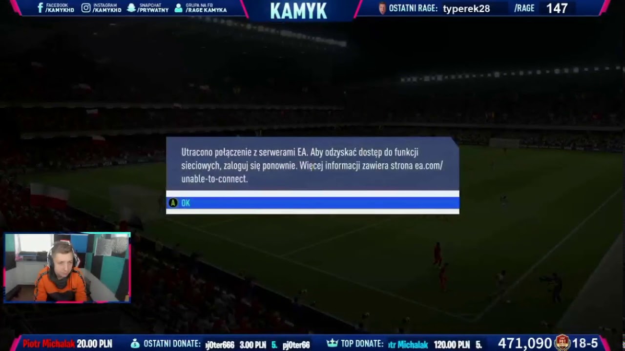 MEGA RAGE KAMYKA !!! PIES PRZEGRYZŁ KABEL OD INTERNETU !!! *wyłączył streama* #KAMYK #RAGE