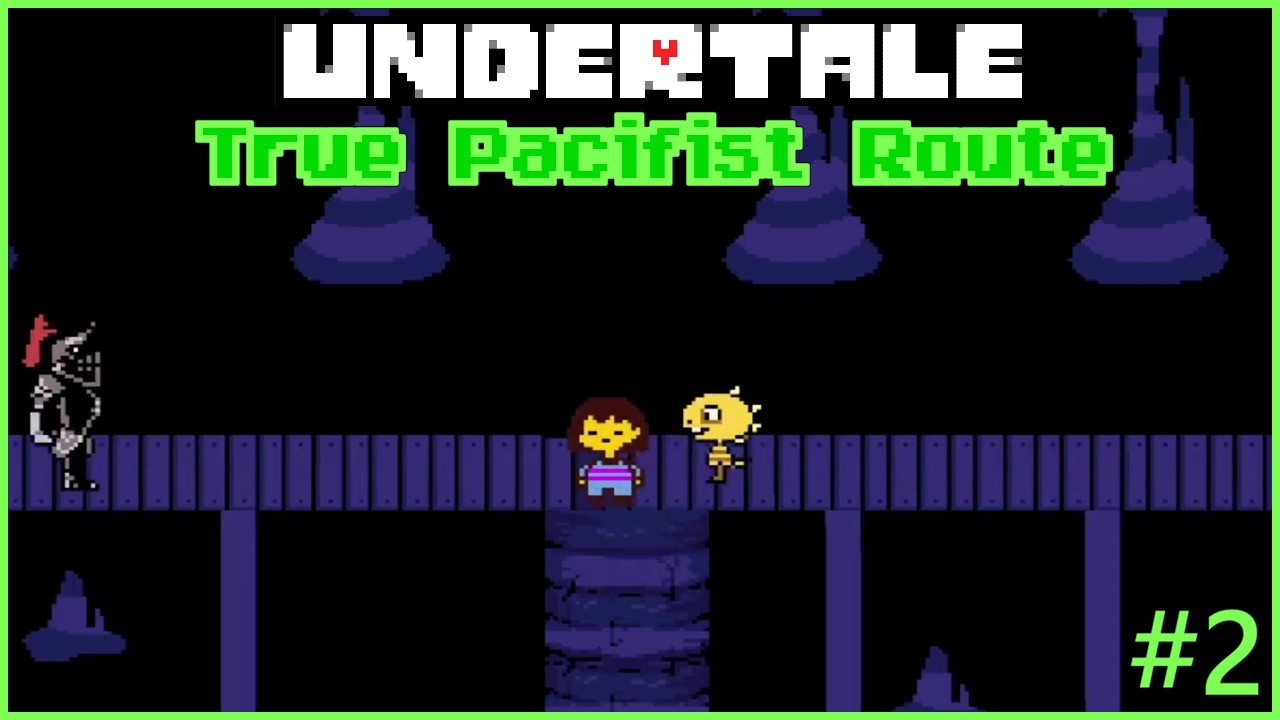 Undertale True Pacifist Route #2-Waterfall