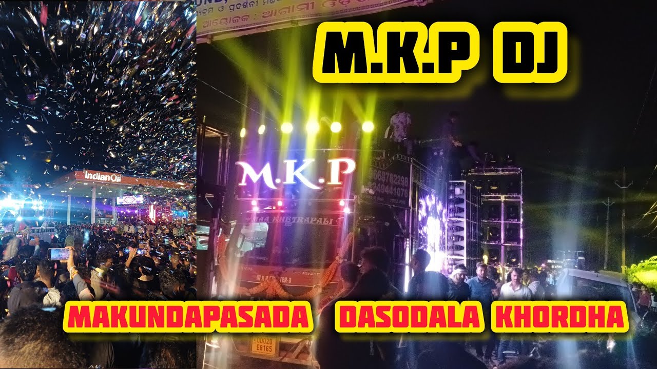 M.K.P Dj Pipili New Setup//Makundapasada  Dasodala Khordha #vlog  #dj 
