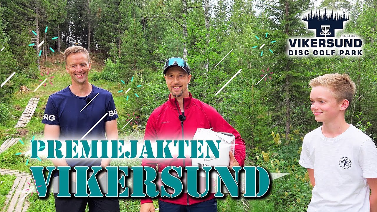 Disc Golf - Premiejakten: Vikersund 🎁🏆