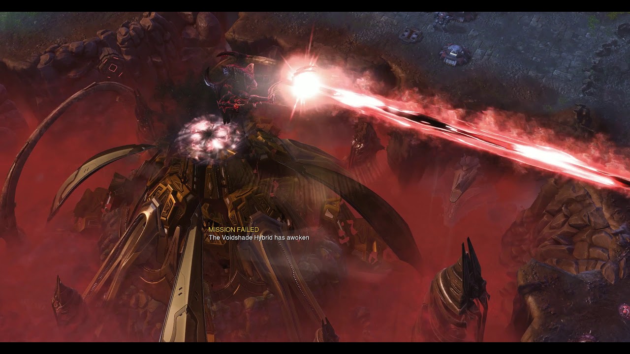 Starcraft 2 Coop Mission Defeats / Losses Cutscene Compilation