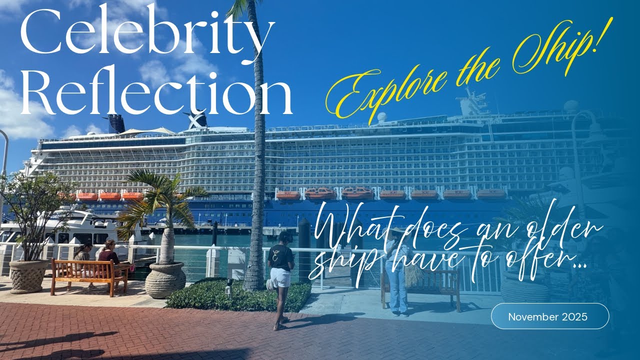 Экскурсия по кораблю Celebrity Reflection! Присоединяйтесь к нам и побродите по нему! Эти старые ...