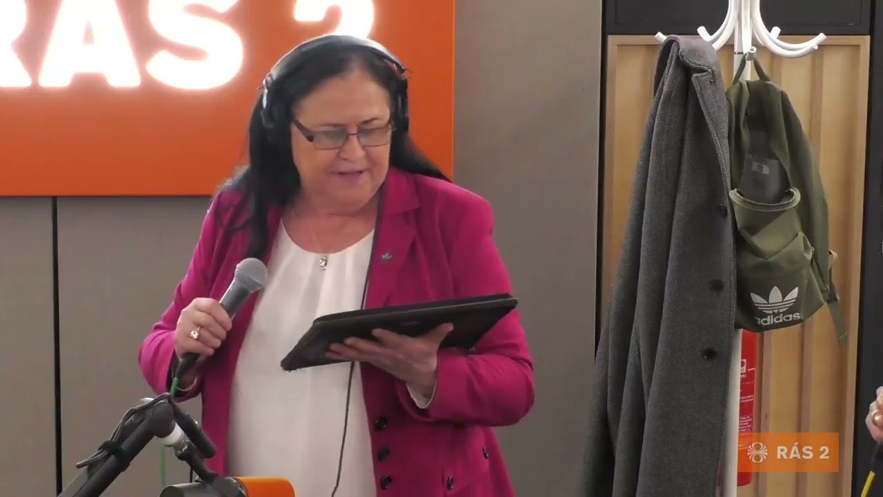 Inga Sæland syngur á Rás 2