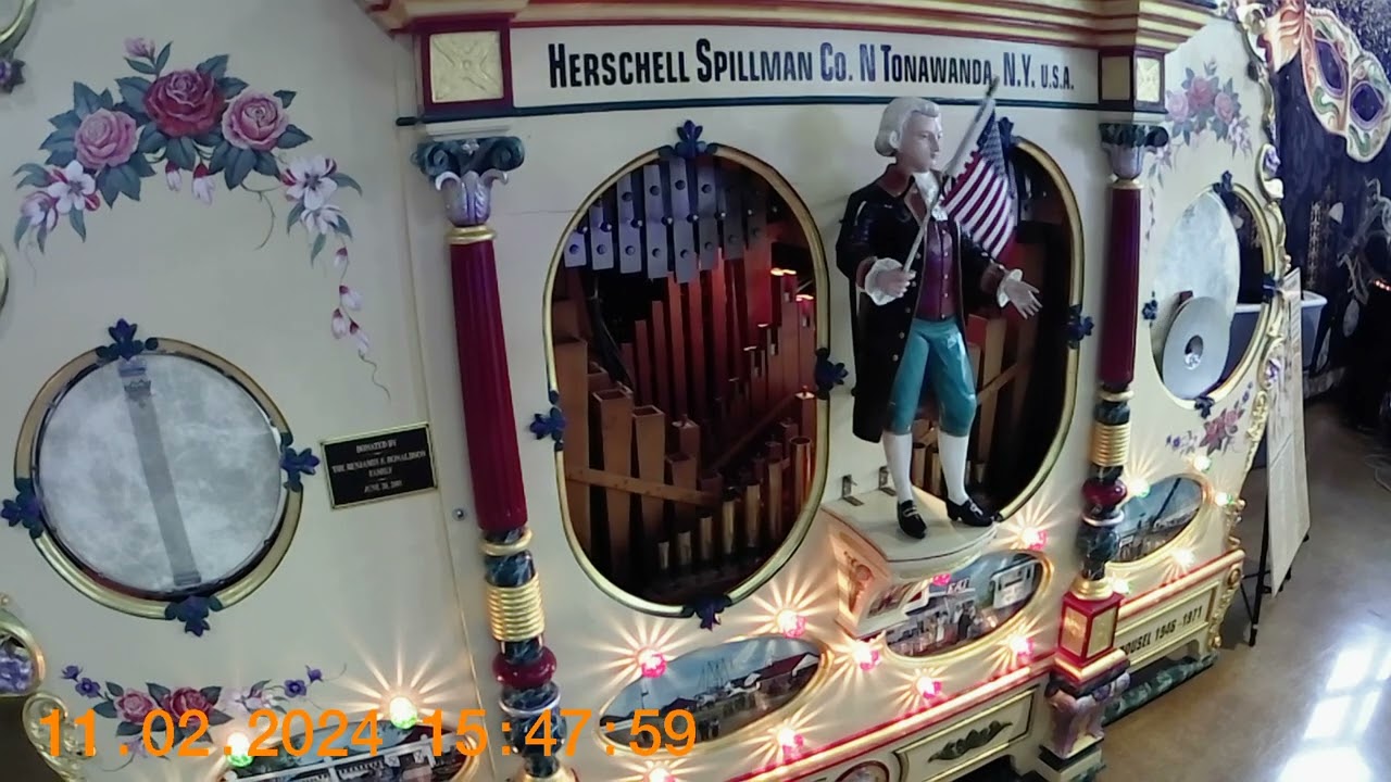 Silver Beach Carousel - Herschell Spillman Co. Band Organ, St. Joseph, MI
