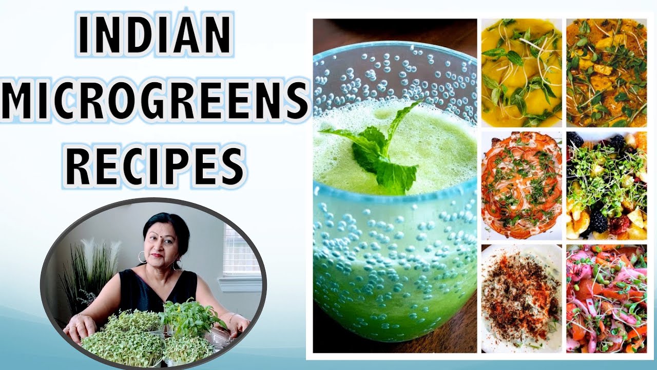 Indian Microgreens dishes/ Microgreens Recipes in hindi /How to eat microgreens