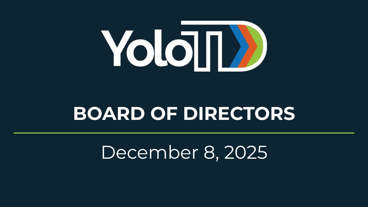 YoloTD Board of Directors Meeting - December 8, 2025