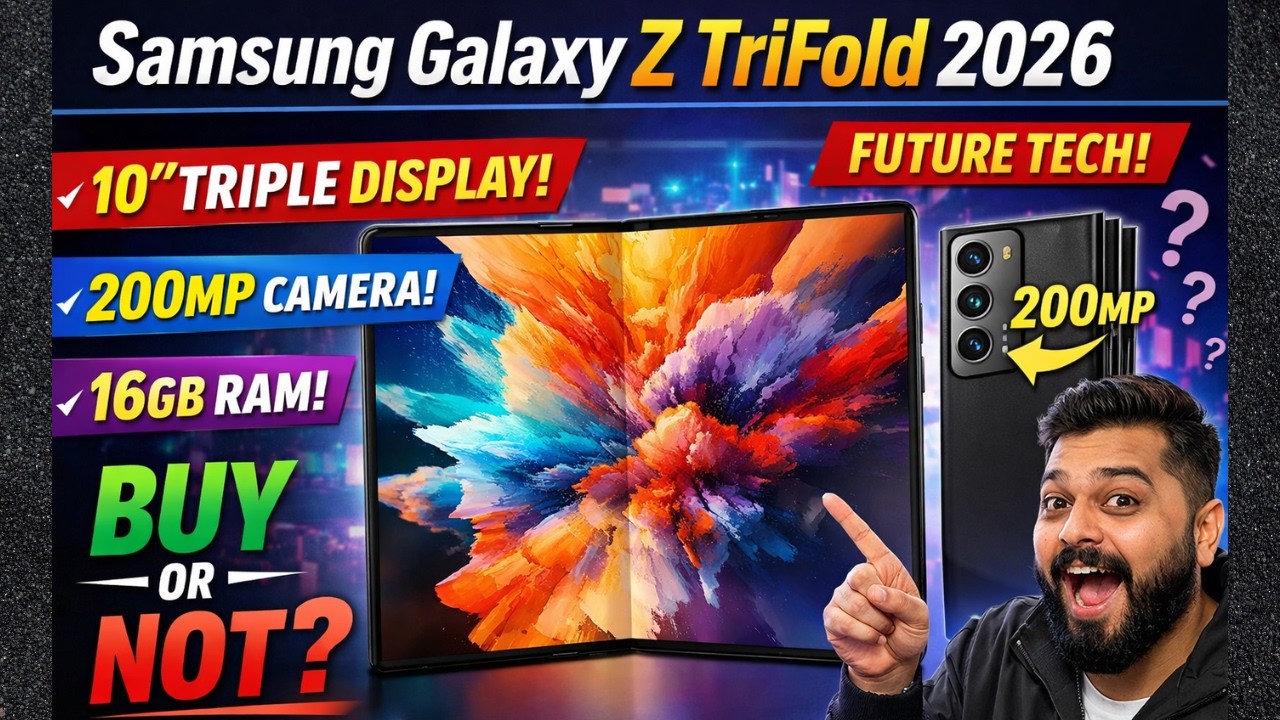 Samsung Galaxy Z TriFold Review 2026 | 10