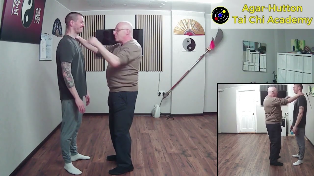 Tai Chi Self Defence against a two handed front strangle