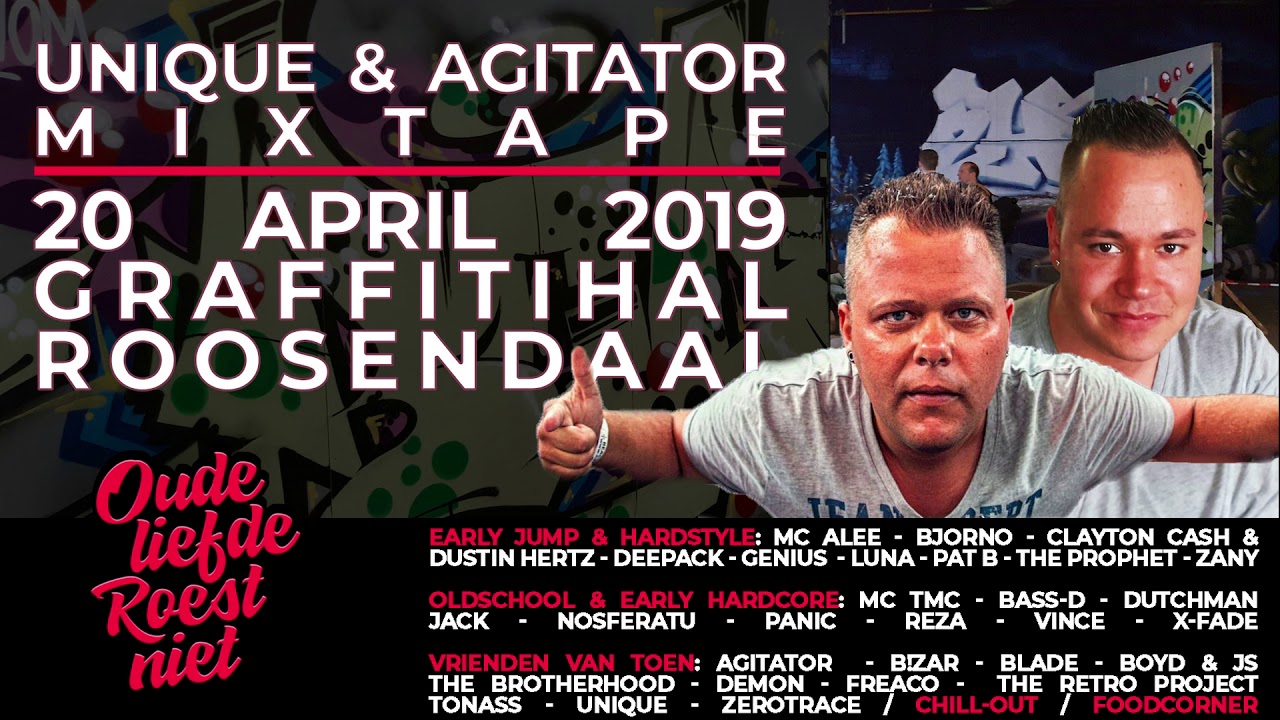 Oude Liefde Roest Niet Mixtape by Unique & Agitator