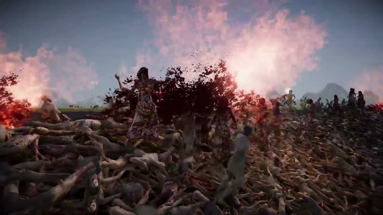 50 CLEOPATRAS vs 1,000,000 ZOMBIES + NUKE GOD POWER! [UEBS2]