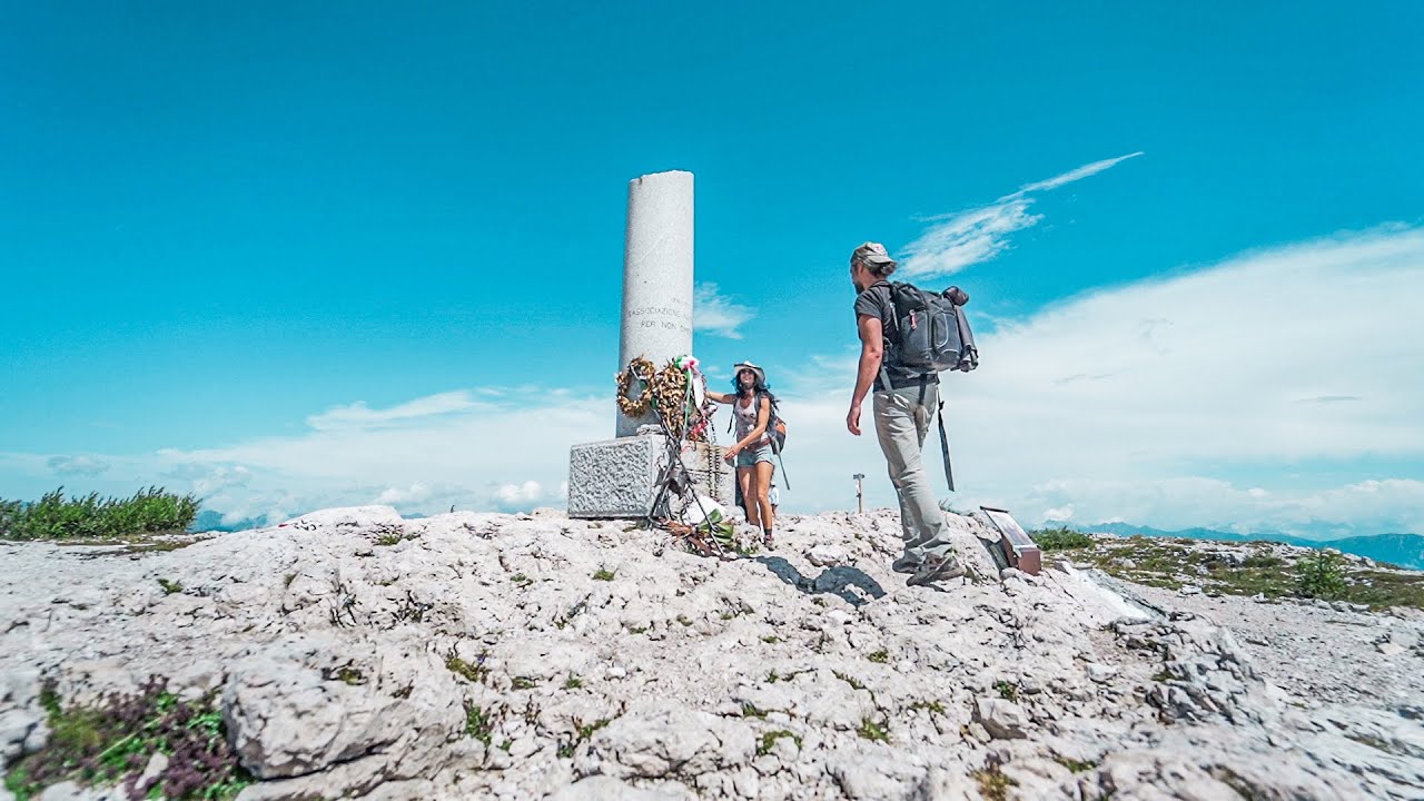 Passeggiata in Ortigara, il giro ad anello per i due cippi Italiano e Austriaco
