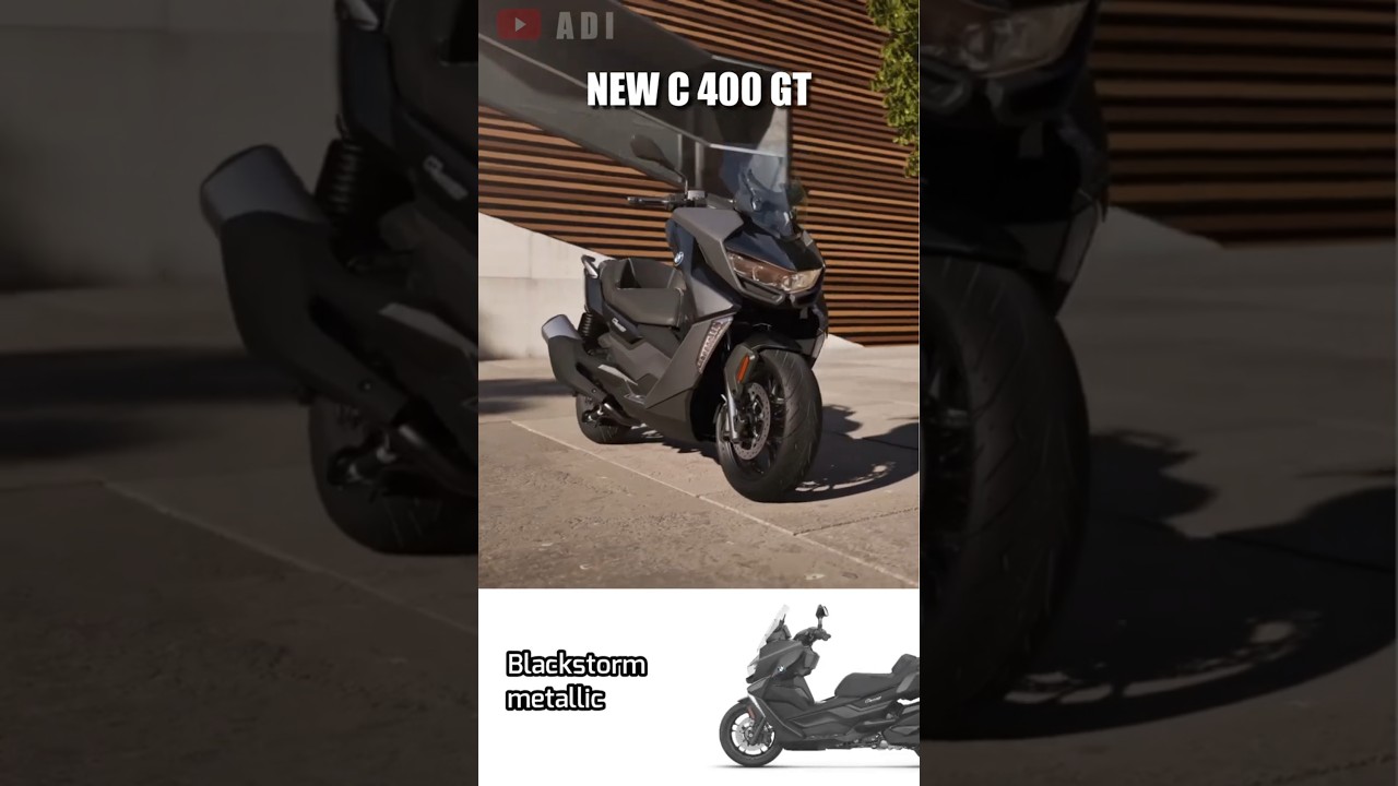 2025 BMW C 400 GT 🔥 Blackstorm Metallic #bmwmotorrad #c400gt
