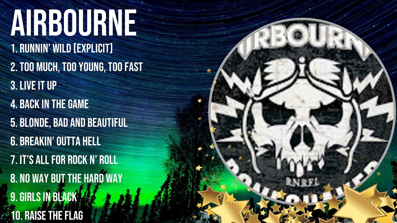 The best of  Airbourne full album 2024 ~ Top Artists To Listen 2024