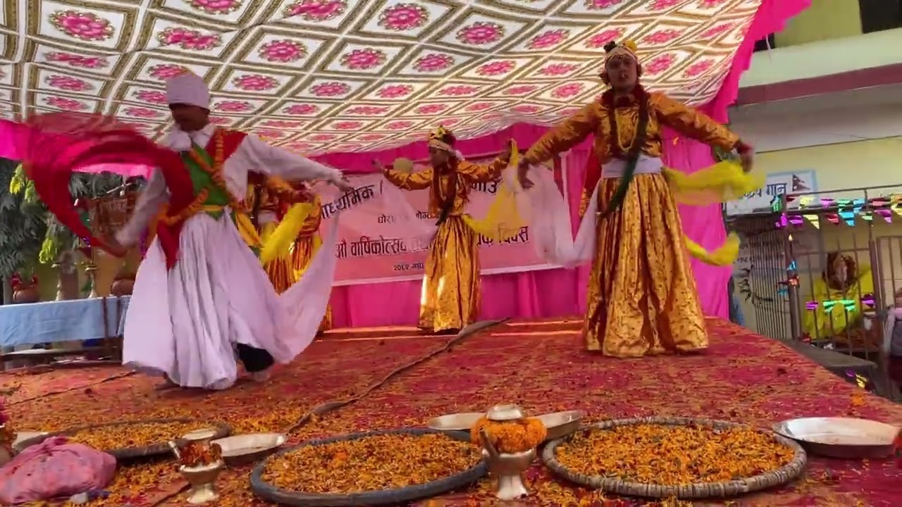 बिध्यार्थीको उत्कृष्ट प्रस्तुति #७५ औ बार्षिक उत्सब# मा बि गोग्ली