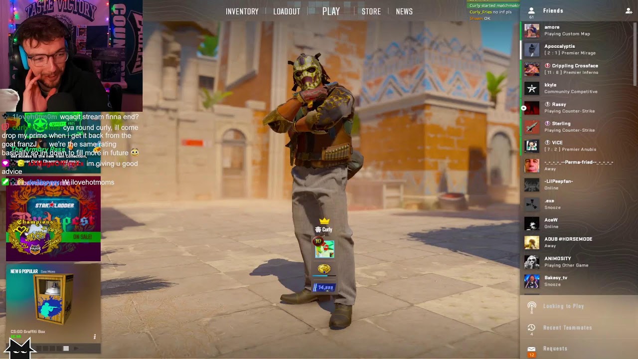🟣COUNTER-SLOP🟣GLOVES GIVEAWAY 150 FOLLOWERS AWAY🟣YAPPING🟣!turtlebeach🟣!discord🟣!gfuel🟣