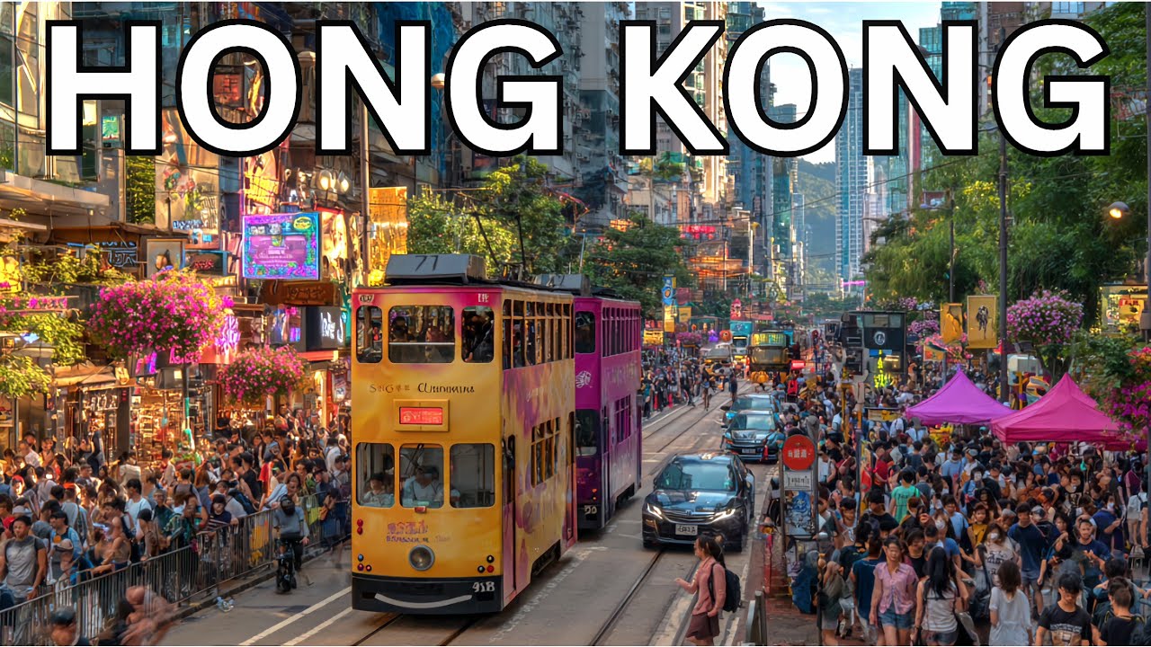 🇭🇰💰 HONG KONG - Walking in the MOST EXPENSIVE City in the World — Central Hong Kong 🇭🇰 香港, 4K HDR