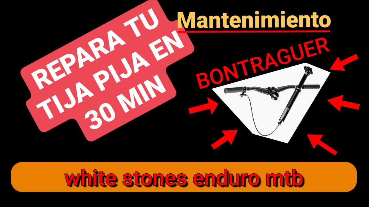🚀🚀TIJA TELESCÓPICA🚀🚀mantenimiento 30 minutos- reparación tija pija bontraguer